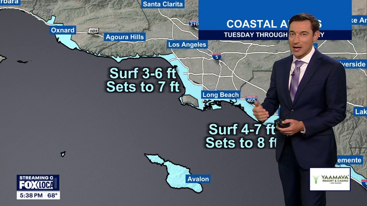 Weather Forecast for Monday, June 8