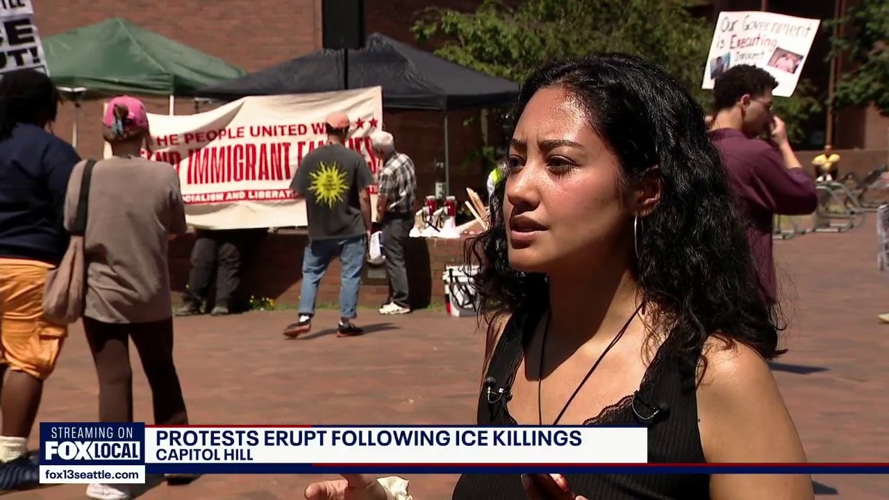 Seattle protesters respond to more ICE killings