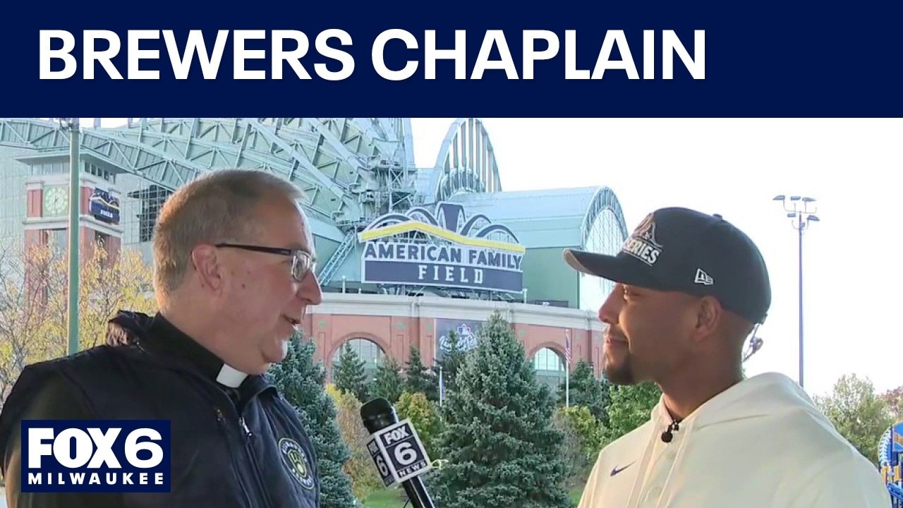 Brewers Chaplain Father Jerry Herda talks World Series 