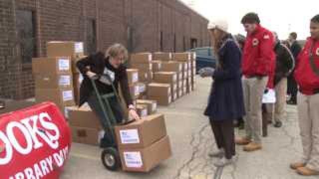 Half Price Books donation