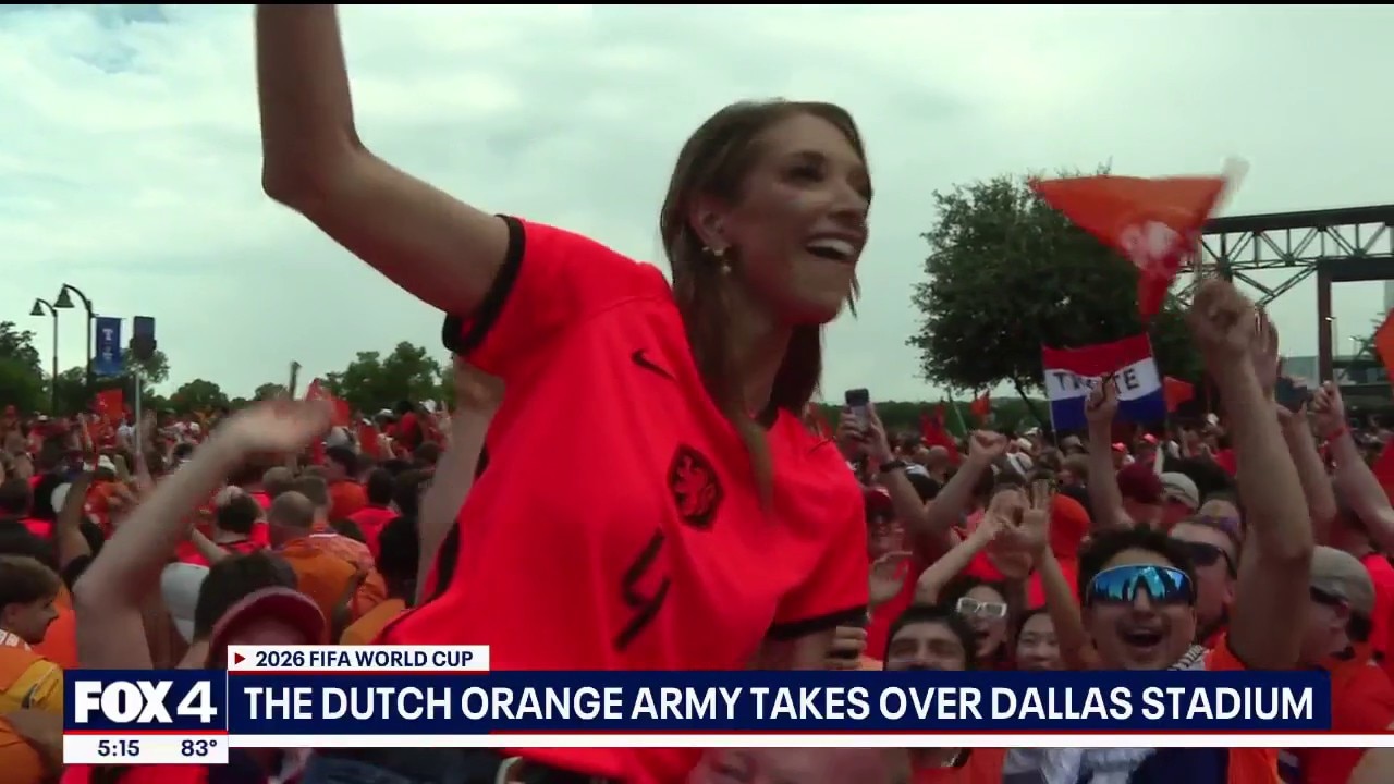Dutch, Japanese fans pack Dallas Stadium for World Cup draw
