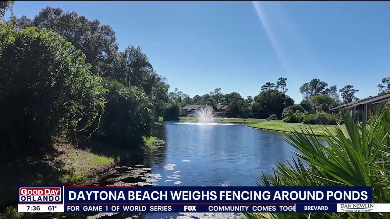 Daytona Beach considers new rule to add fencing around ponds