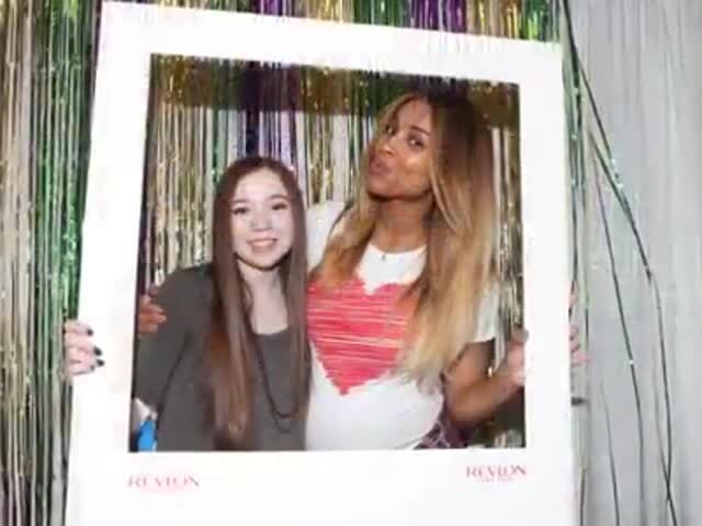 Ciara treats Seattle Children's patients to makeovers