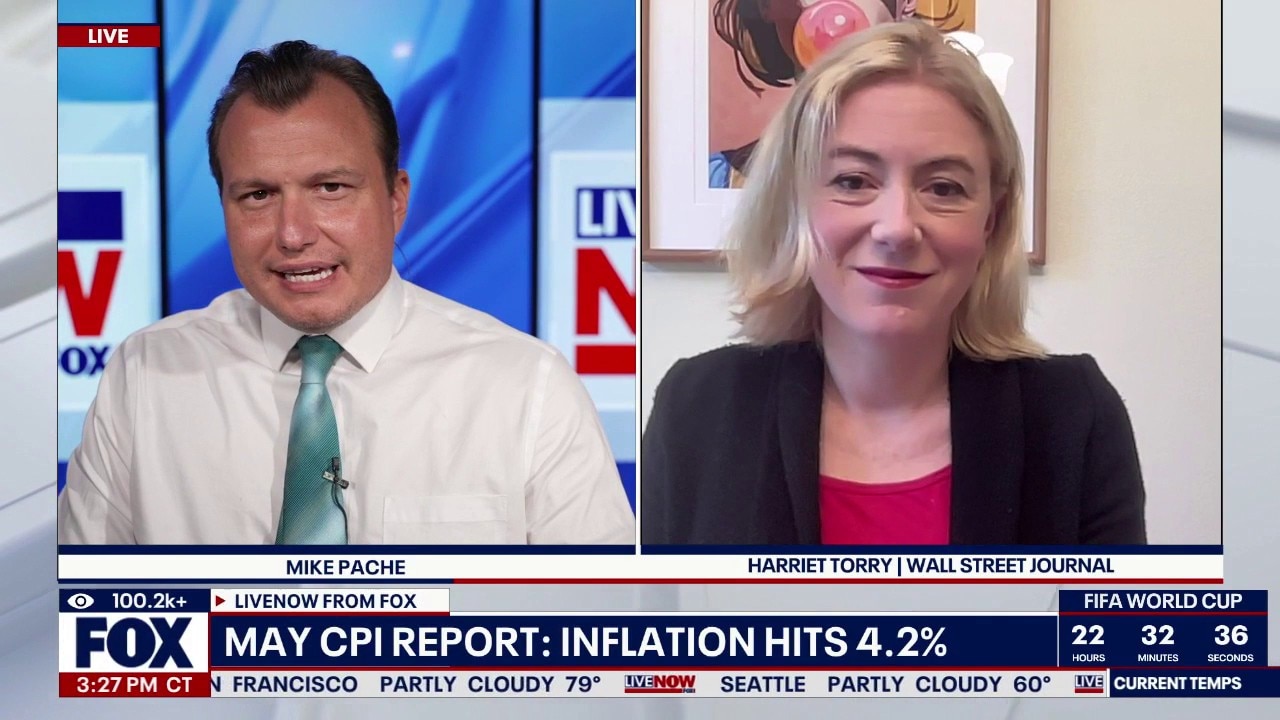 Inflation tops 4% in May, highest in 3 years