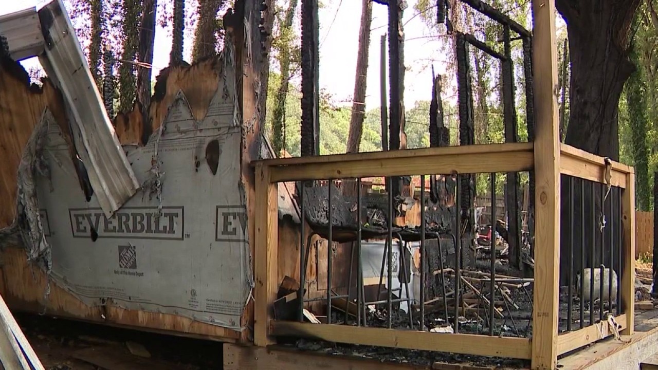 Atlanta homeowner loses $4K in equipment after shed fire