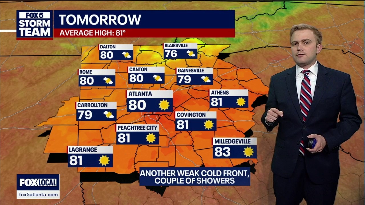 Tuesday night weather