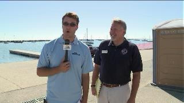Chip learns about South Shore Frolics