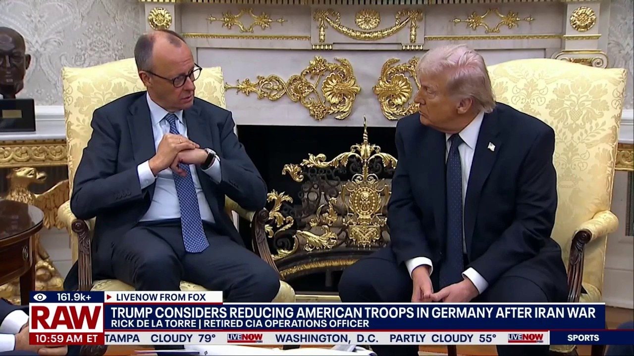 Trump considers reducing American troops in Germany after Iran war