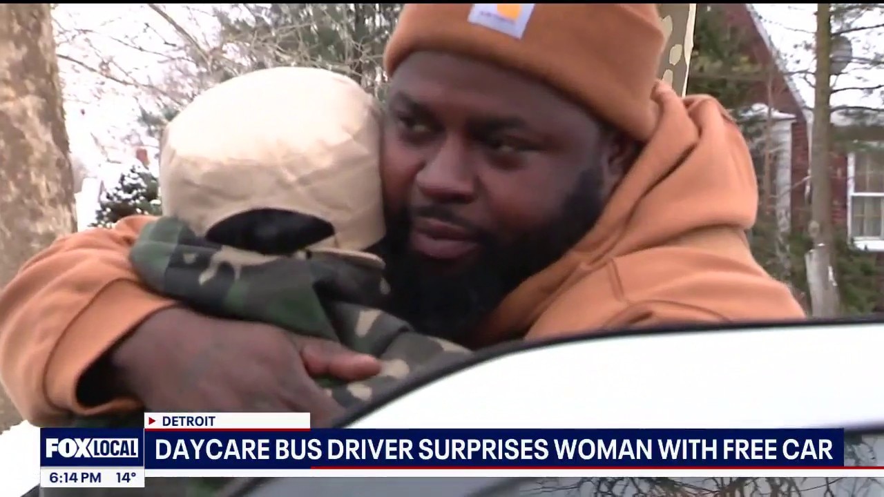 Daycare bus driver surprises woman with free car