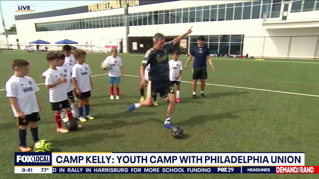 Bob Scores At Philadelphia Union Youth Camp