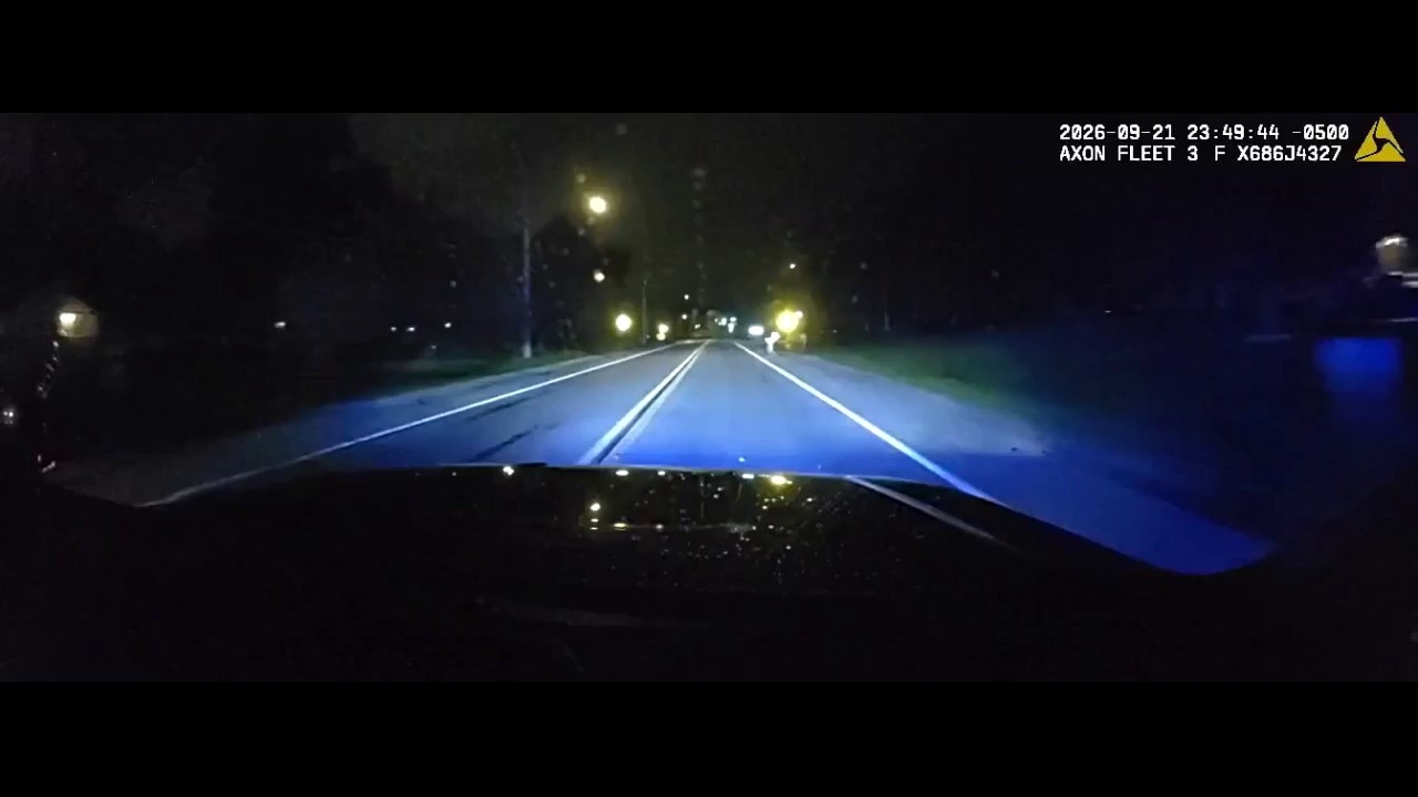 Dashcam: Caledonia pursuit into Oak Creek
