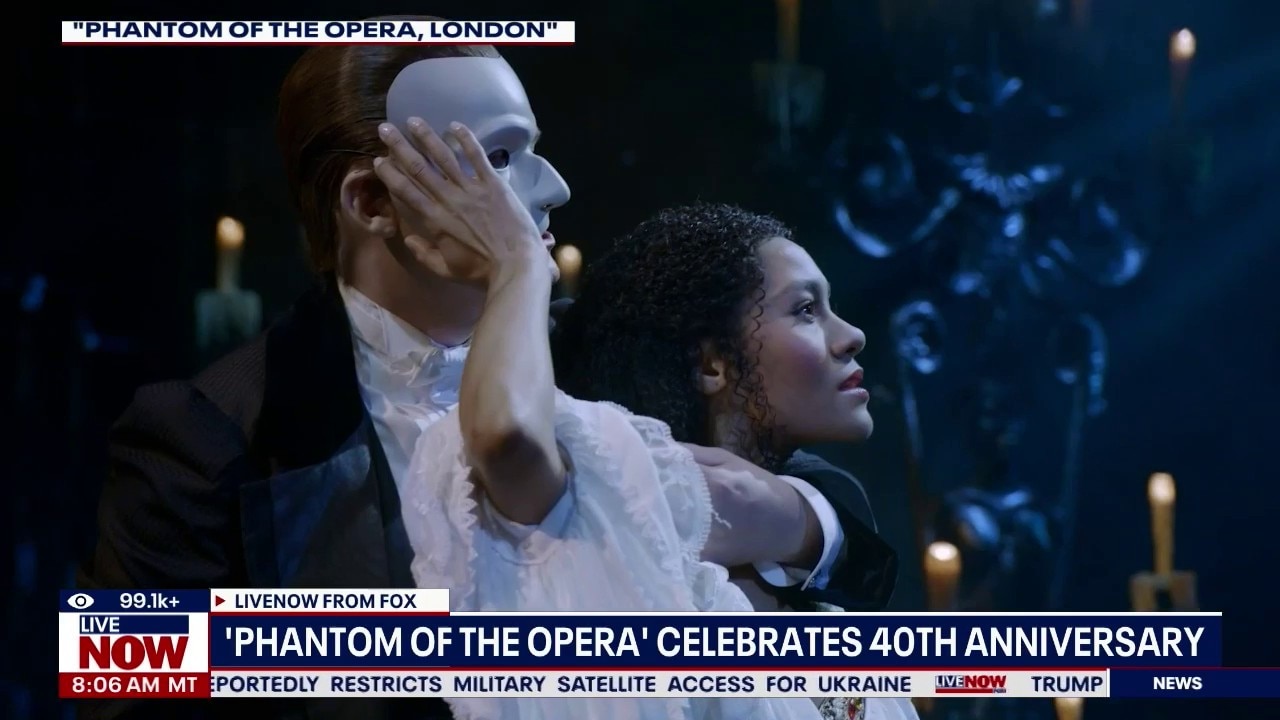 Phantom of the Opera celebrates 40th anniversary
