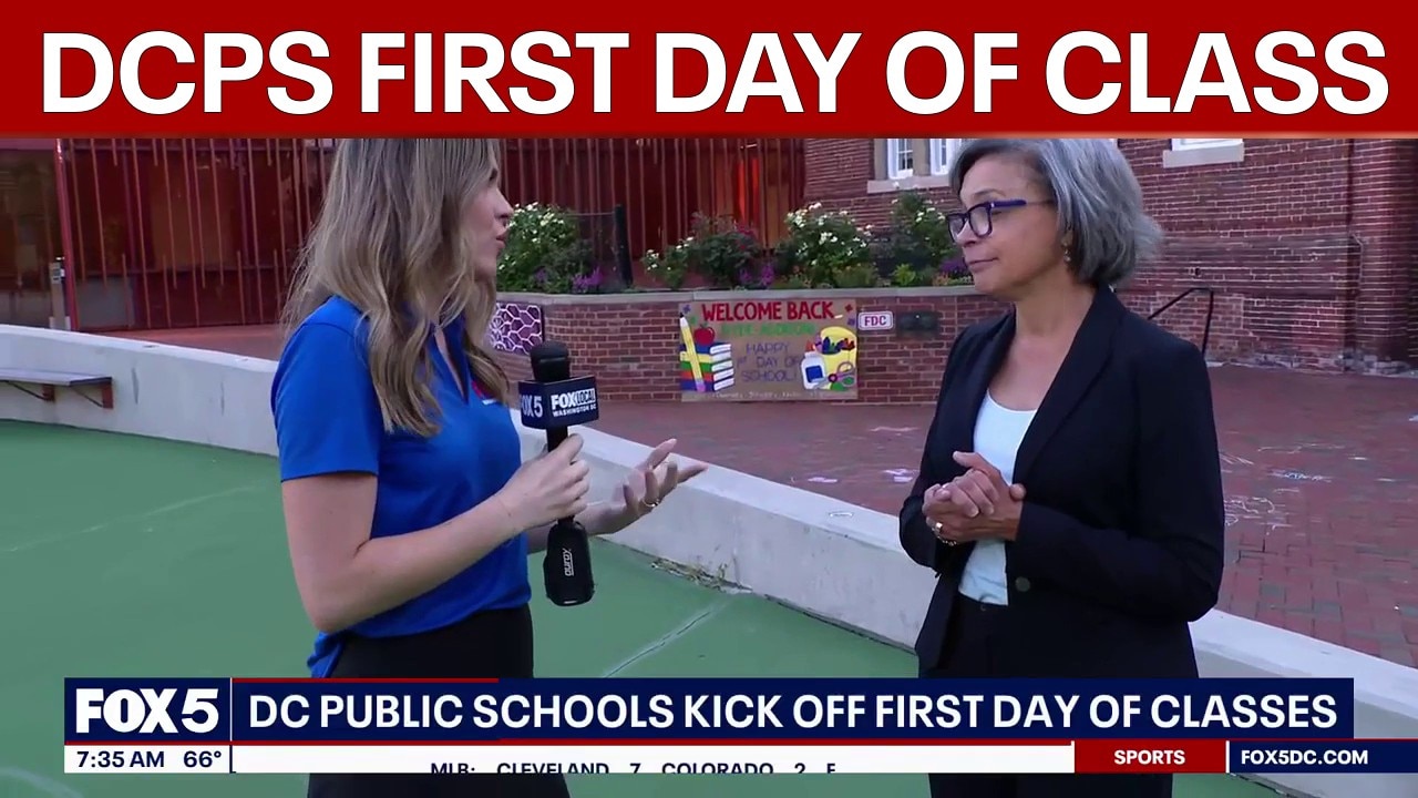 DC Public Schools kick off first day of class
