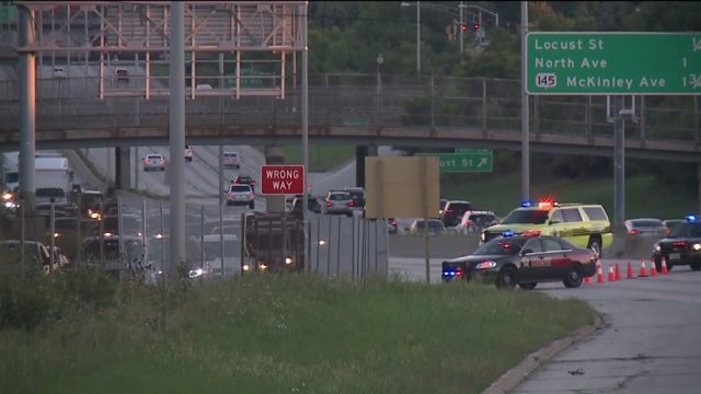 2-month-old girl shot while in vehicle on I-43
