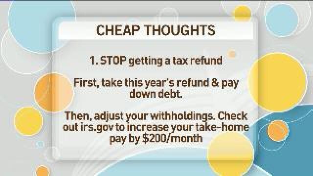 Cheap Thoughts: Six tips to help save some cash