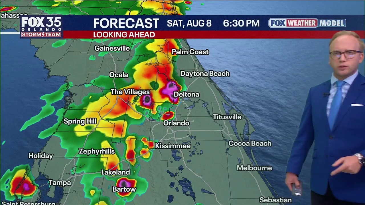 Orlando Weather Forecast: Weekend rain chances