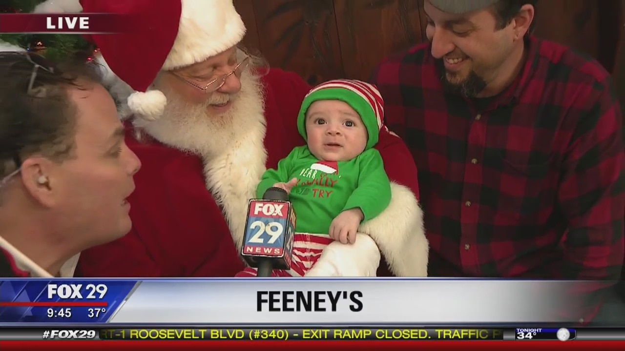 Good Day gets in the holiday spirit at Feeney's