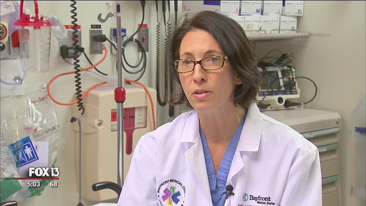 Surgeon amputates limb to free driver