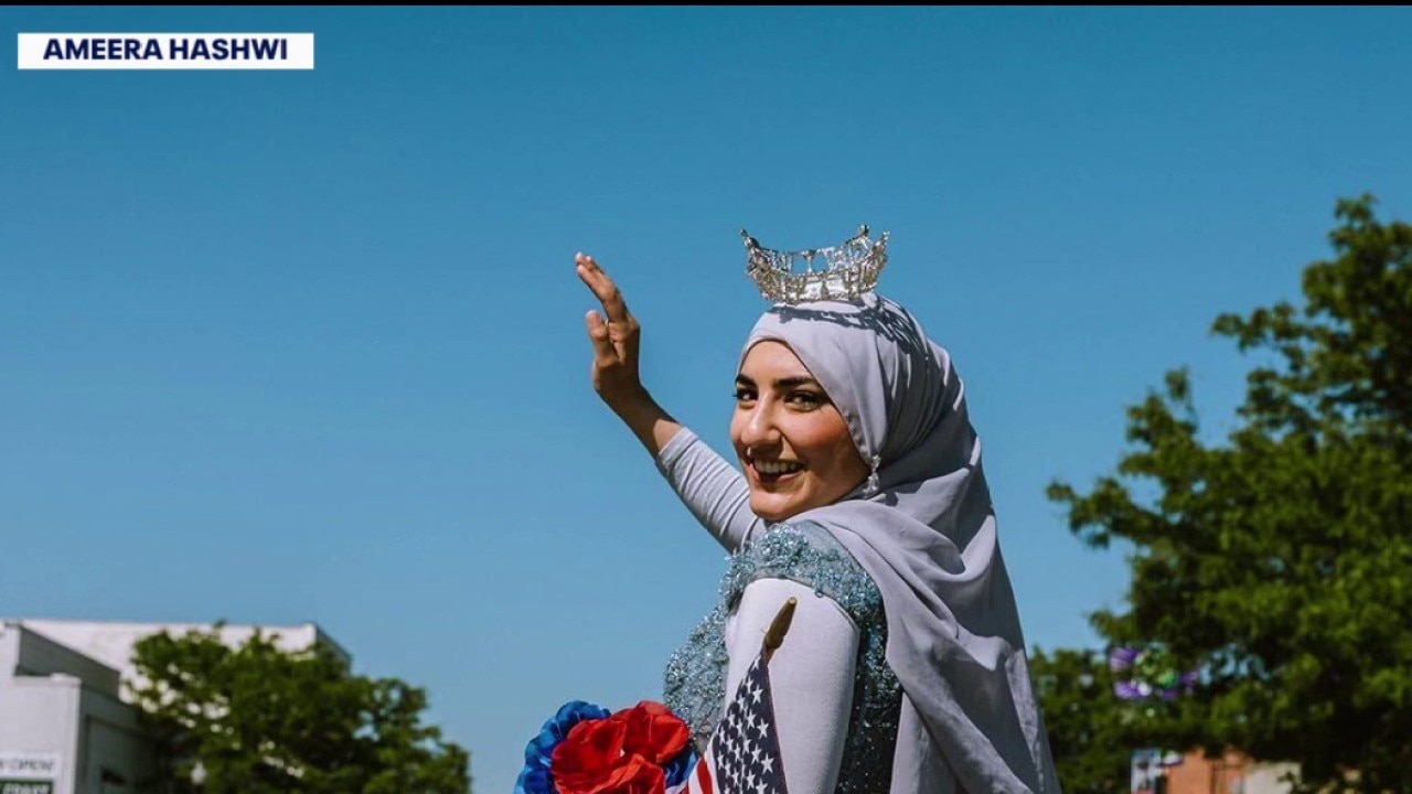 Miss Wayne County responds to backlash over hijab