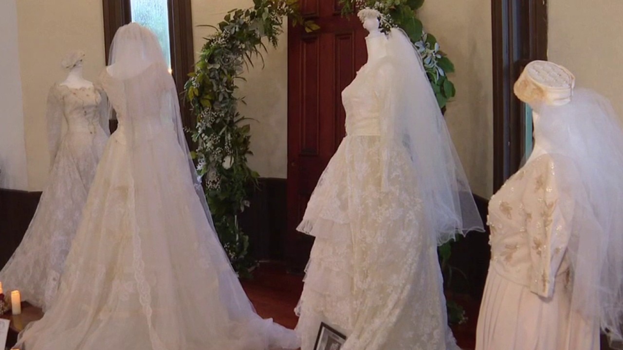 Vintage Bridal Gown Exhibit in Dunedin