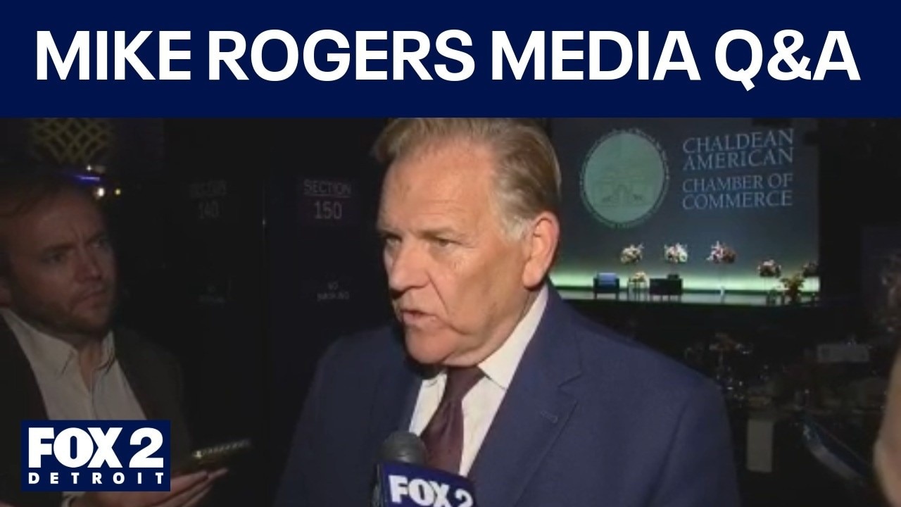 Mike Rogers: Media Q&A at Detroit business luncheon