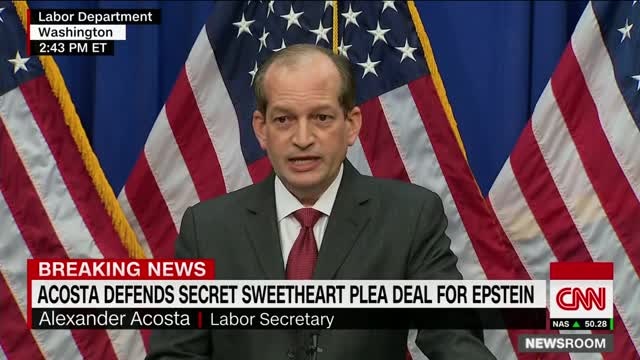 Acosta addresses notification delays for Epstein victims