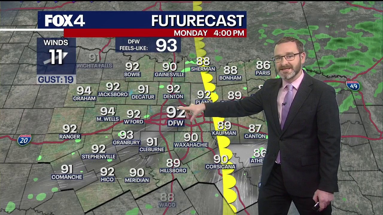 Dallas weather: April 26 overnight forecast