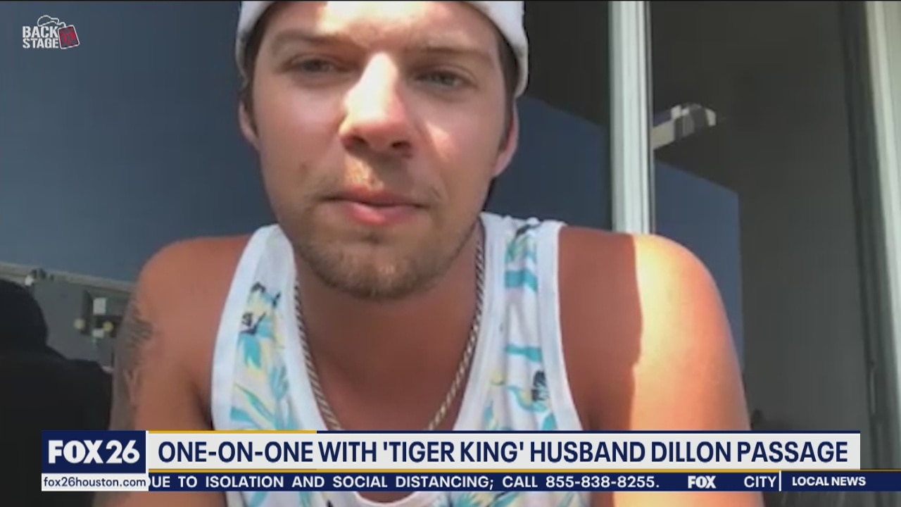 One-on-one with "Tiger King" husband Dillon Passage
