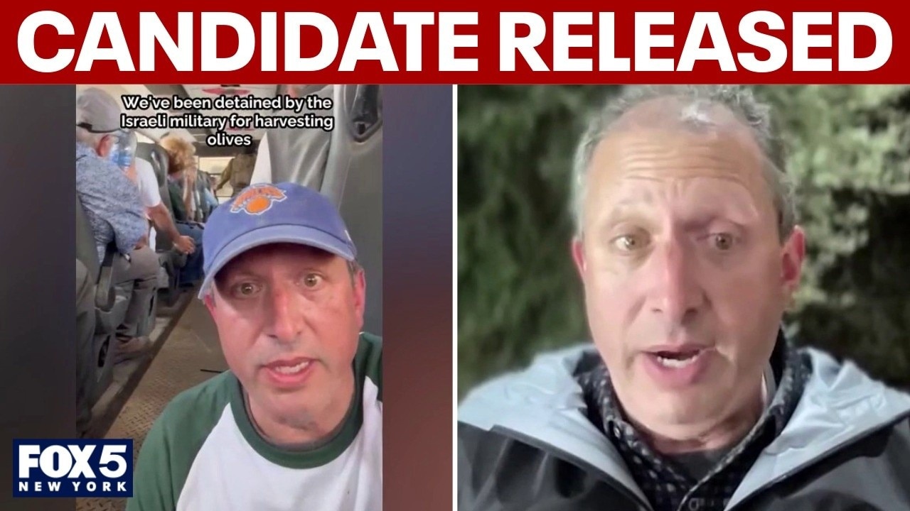 Congressional candidate released after being detained by IDF