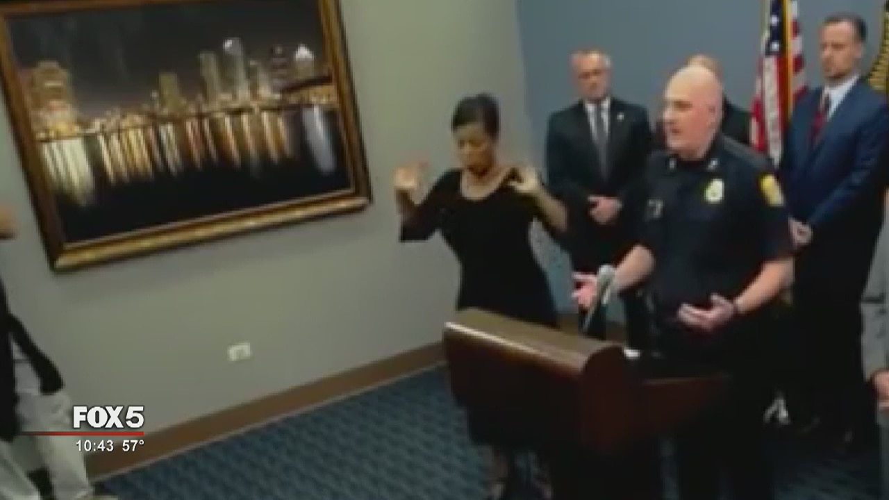 Tampa serial killer gibberish signing