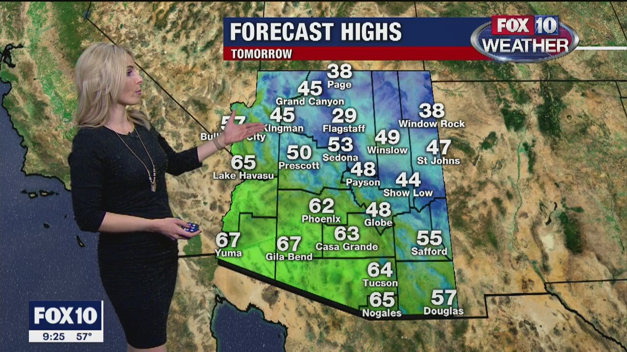 9 p.m. Weather Forecast 1/10/20