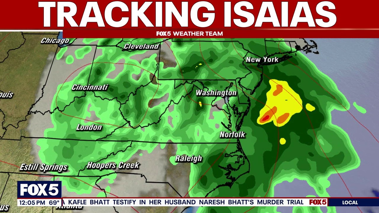 Hurricane Isaias intensifies; remnants threaten DMV