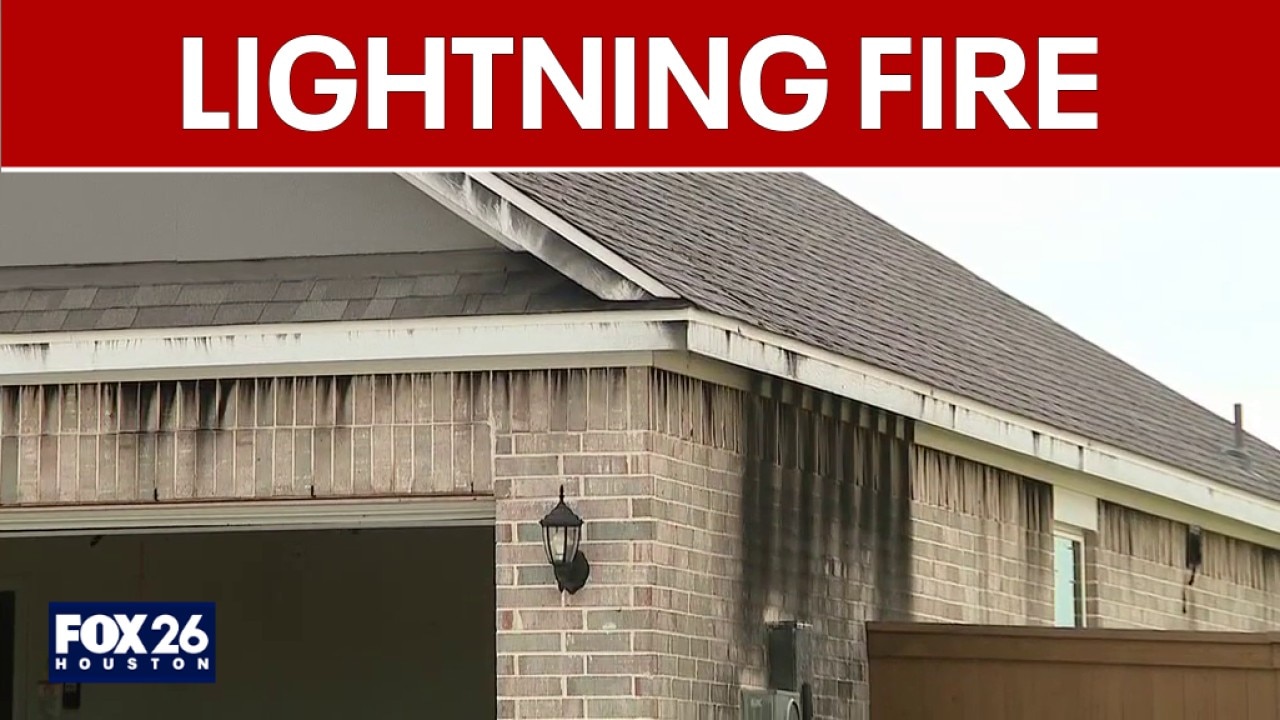 Lightning strike fire reports increasing in Galveston County