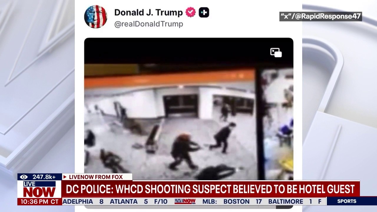 DC Police: WHCD shooting suspect charged security checkpoint, armed with multiple weapons