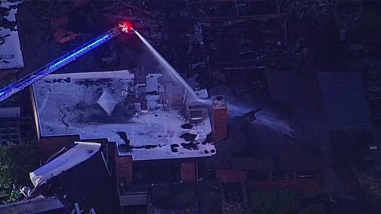 Fire crews remain at historic Grosse Pointe Woods country club site