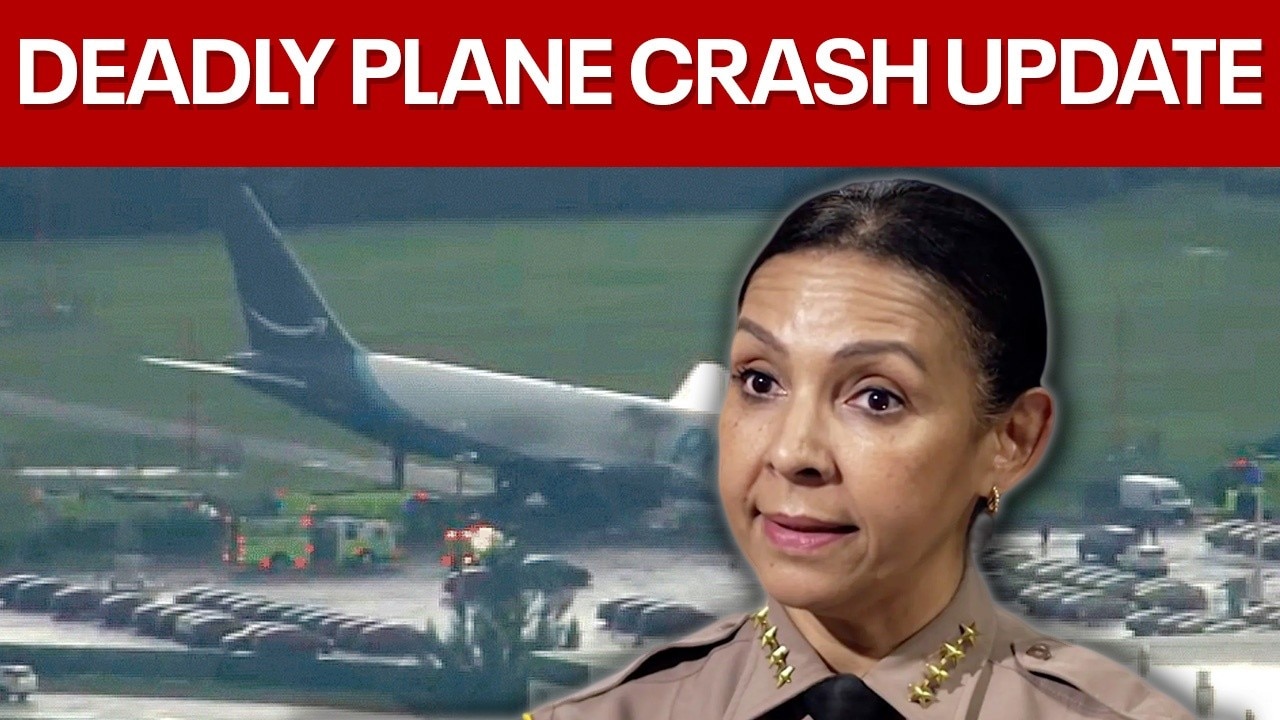 Miami-Dade Sheriff gives update on Cargo airplane crash