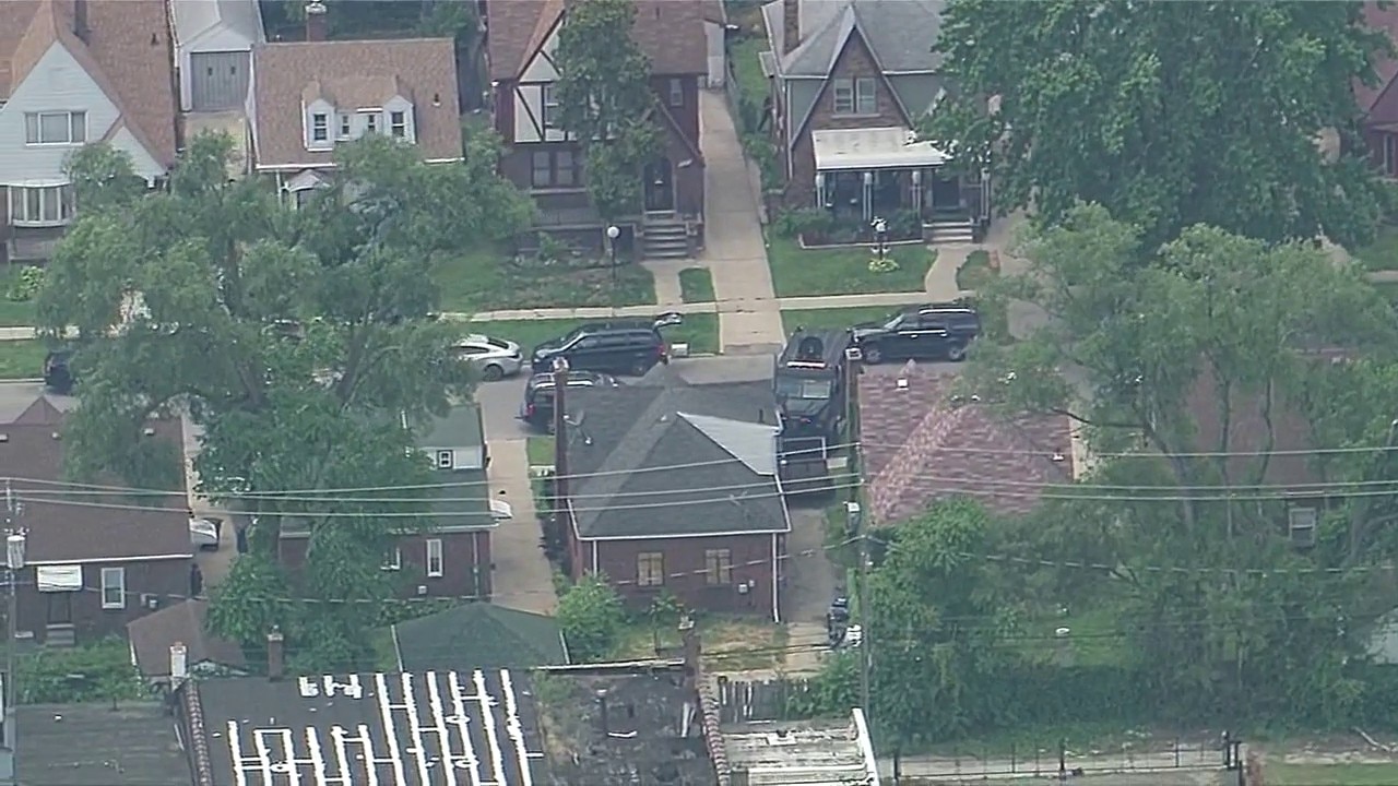 Detroit police are at the scene of a barricaded man on the city's west side