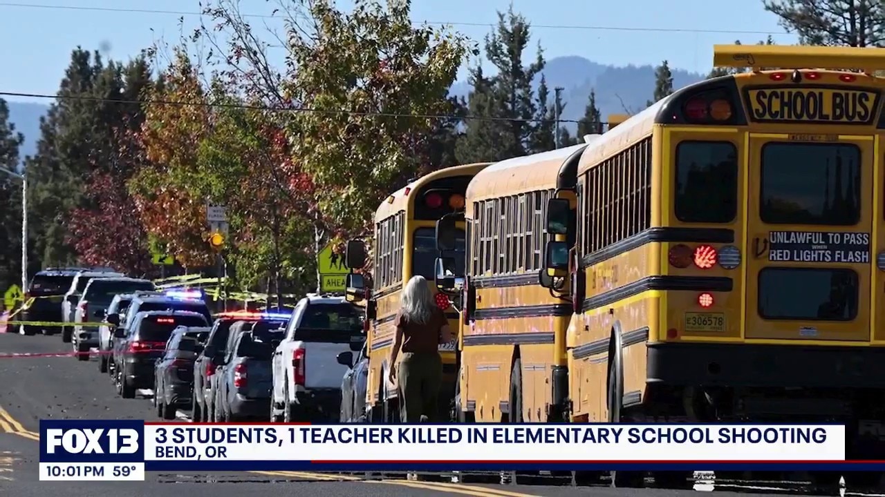 3 students, 1 teacher killed in OR elementary school shooting