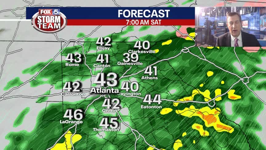 Friday Evening Weather Update