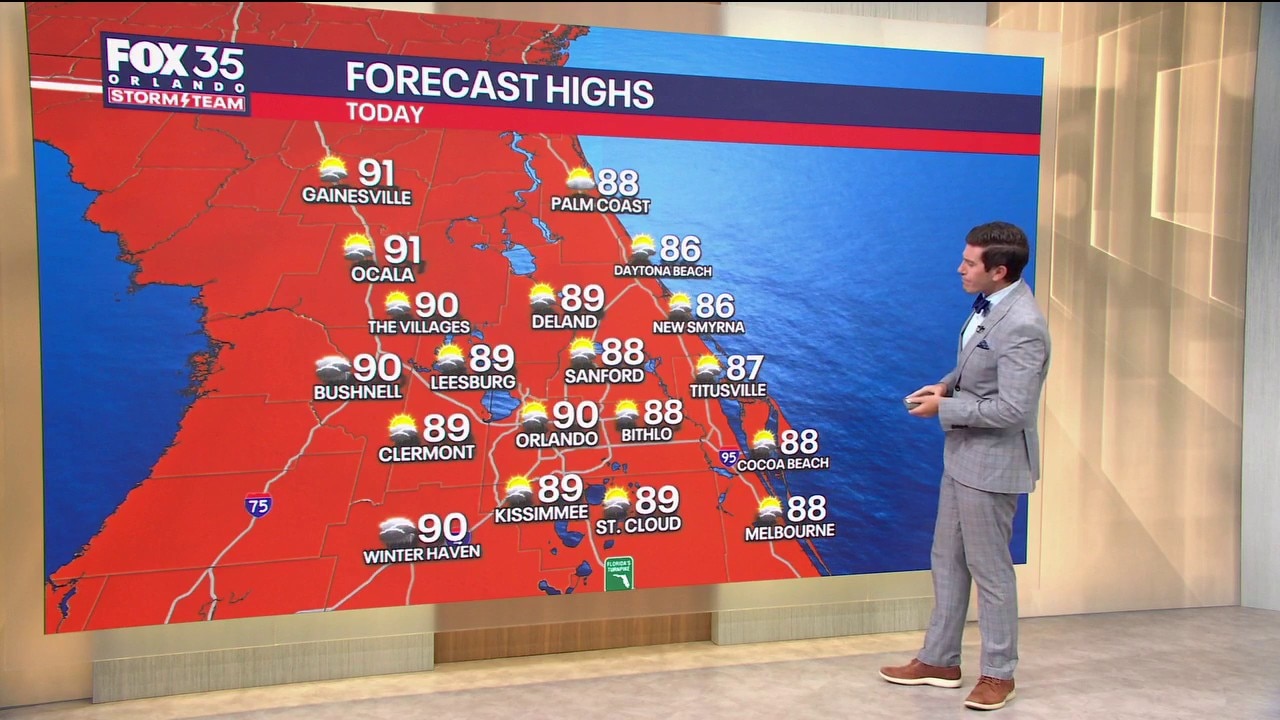 Orlando AM Weather Forecast: Rain chances increasing across Central Florida