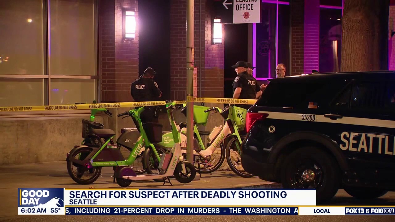 Police search for suspect after deadly Seattle shooting