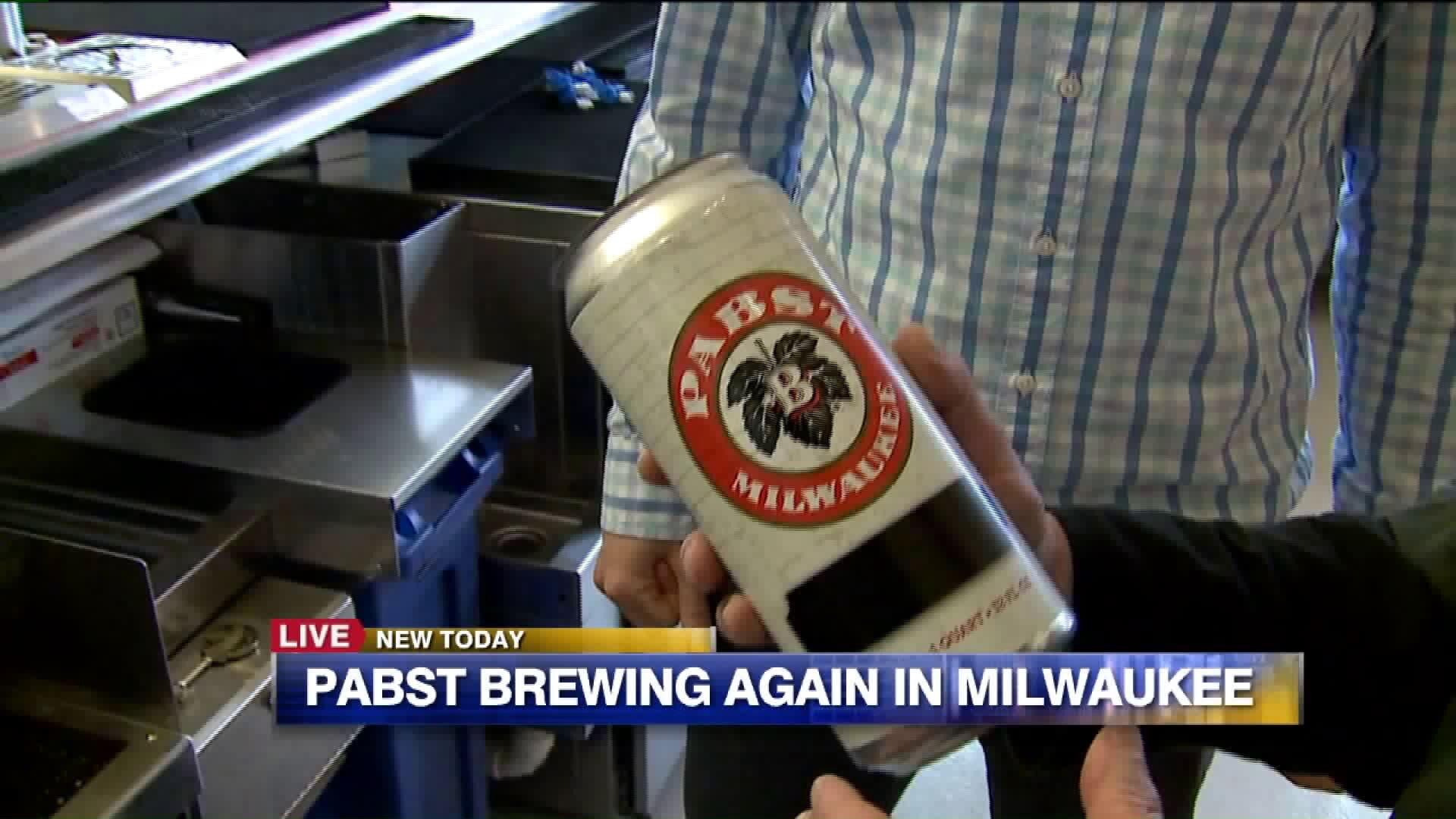 Pabst is brewing again in Milwaukee