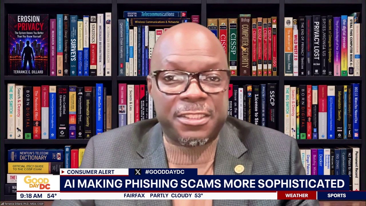 AI making sophisticated phishing scams