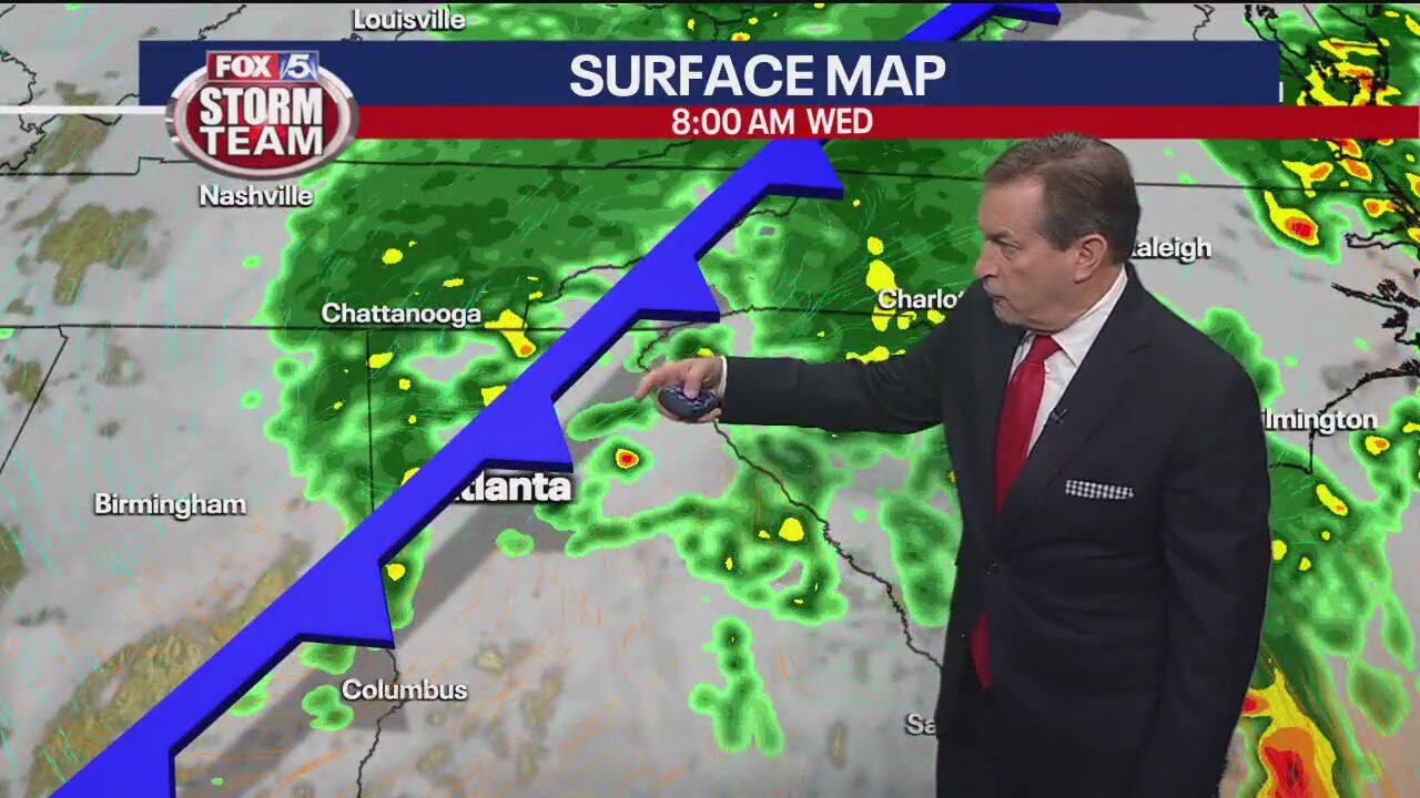 Tuesday evening forecast update