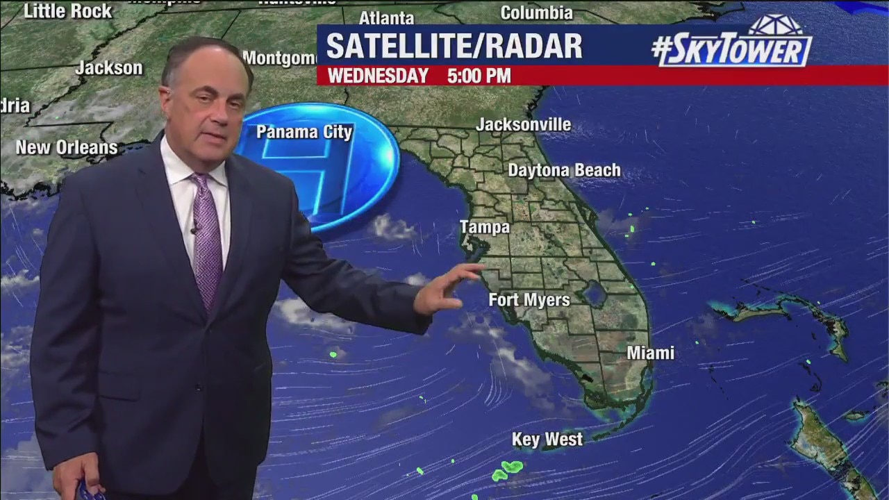 Wednesday evening forecast