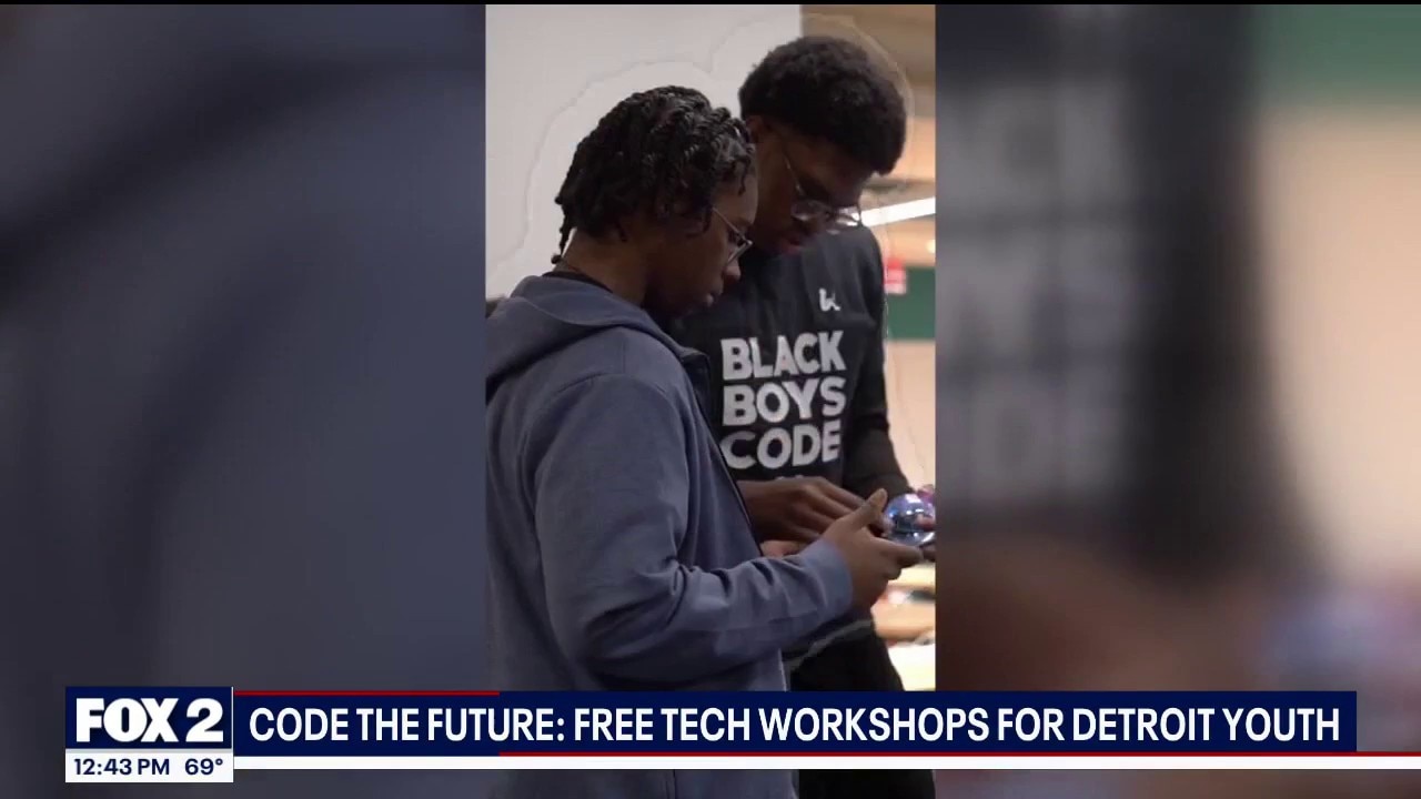 Free coding workshop for boys