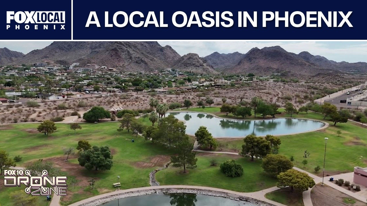 Exploring Granada Park in Phoenix | Drone Zone