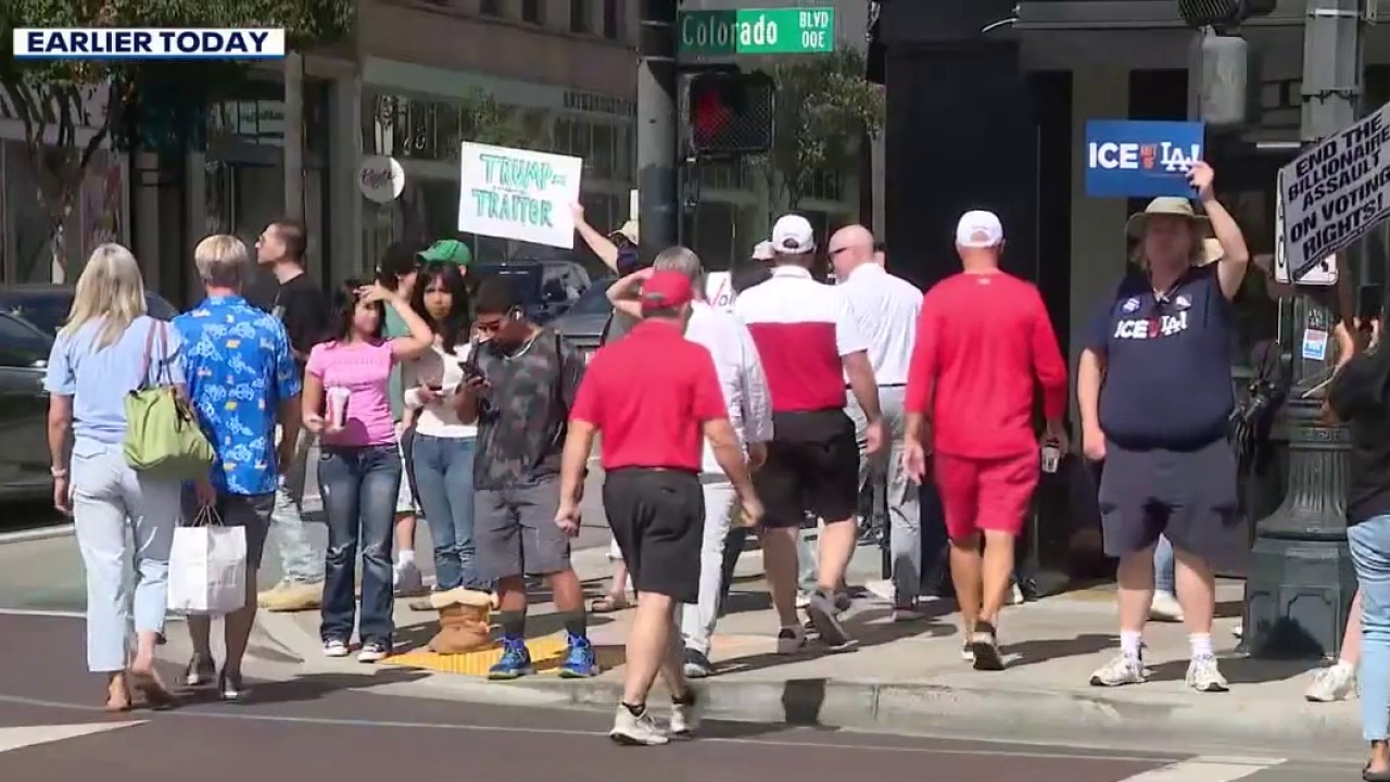 'No Kings' rallies draw crowds across SoCal