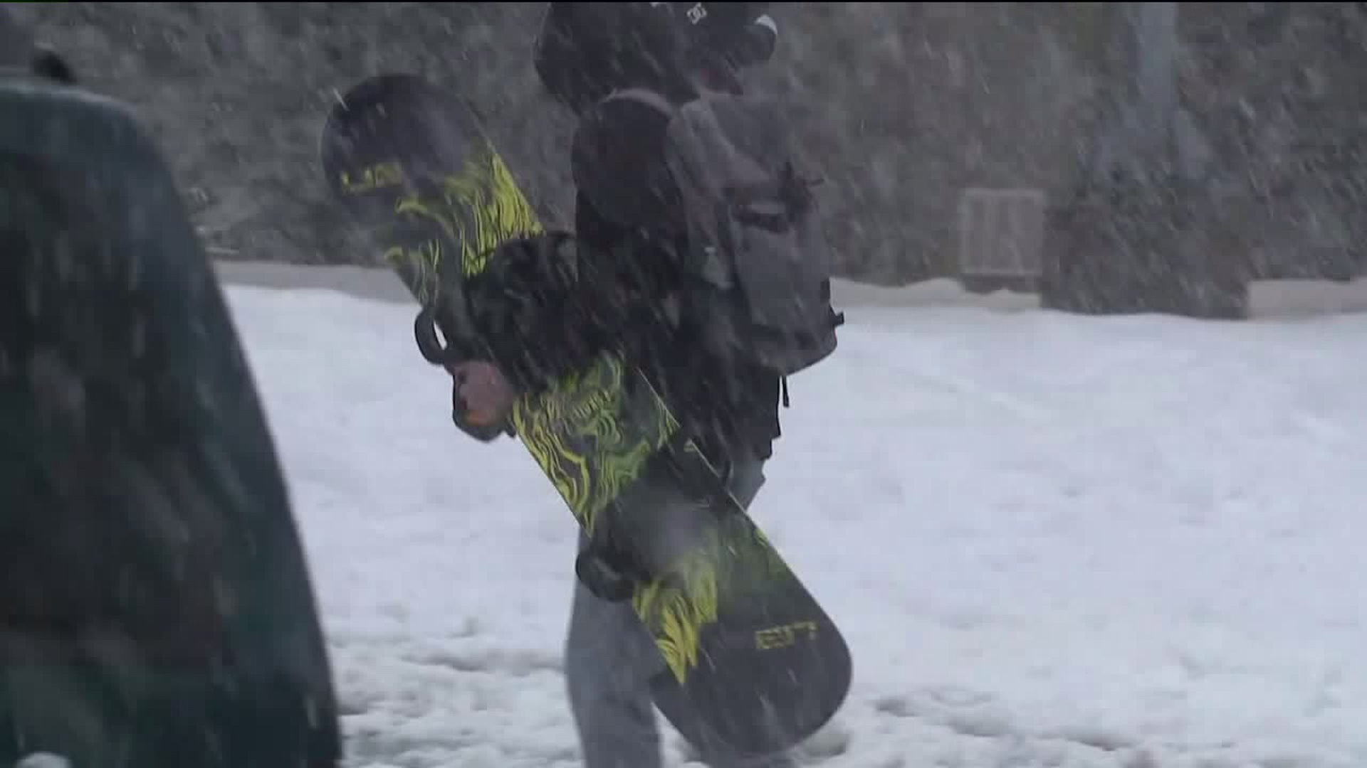 Snowboarding at Crystal