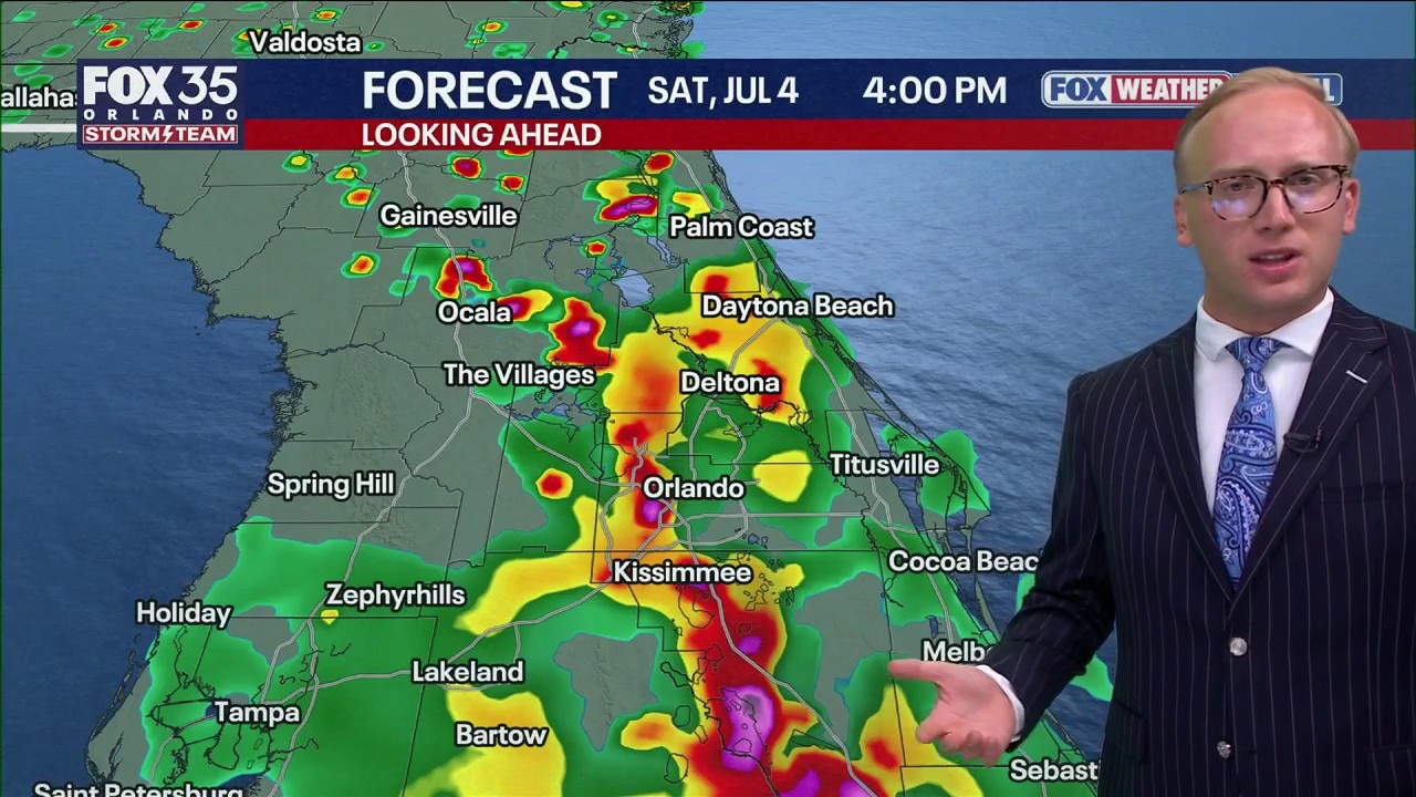 Orlando Weather Forecast: Tracking 4th of July storms